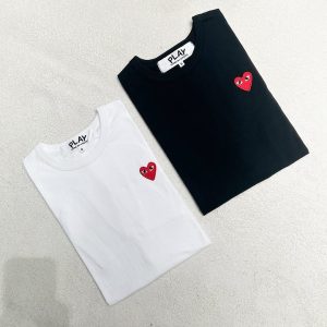 꼼데가르송 와펜 패치 반팔티셔츠
