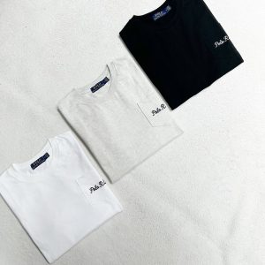 폴로랄프로렌 자수 포켓 반팔티셔츠