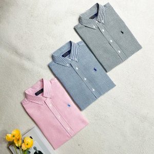 폴로랄프로렌 시어서커 ST 반팔 셔츠