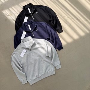 알로 아콜레이드 1/4 하프 집 풀오버 (여성용)