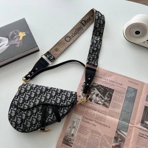 디올 오블리크 새들백