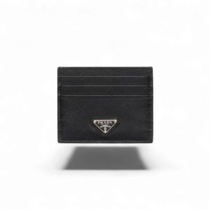 프라다 베이직 카드 지갑 (블랙)