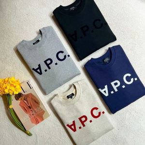 아페쎄 VPC 벨벳 로고 맨투맨