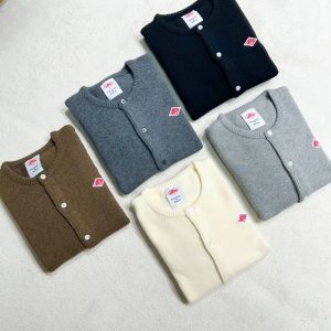 단톤 라운드 울 가디건