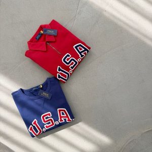 폴로랄프로렌 빈티지 USA 스웨트셔츠 / 하프집업
