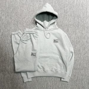 나이키 X 스투시 후디 셋업